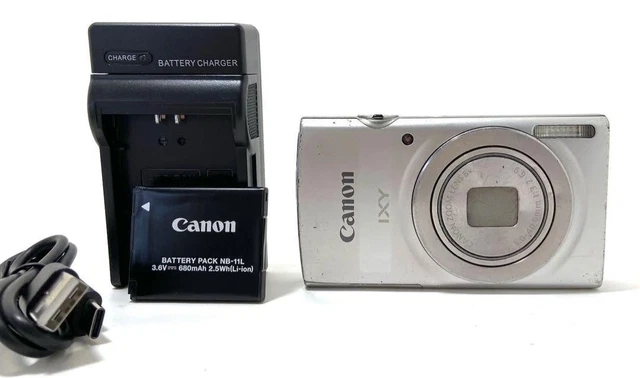 CANON IXY180 COMPACT Digital Camera Silver Japan $463.29