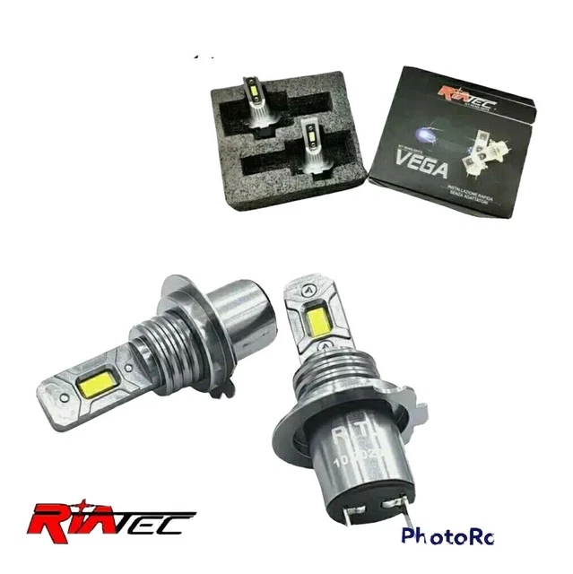 KIT LAMPADE LED Riatec Vega Plus Mod 7577 Csp H7 H18 Prodotto Originale