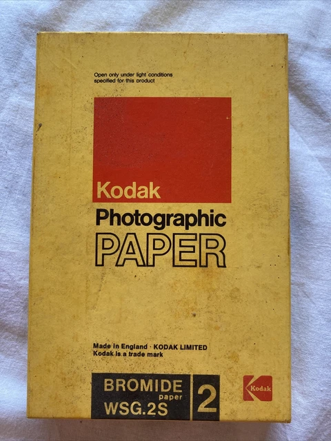 Papel fotográfico vintage Kodak