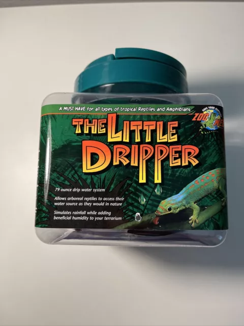 Zoo Med Little Dripper 79oz Container: Brand New - Same Day Processing Time