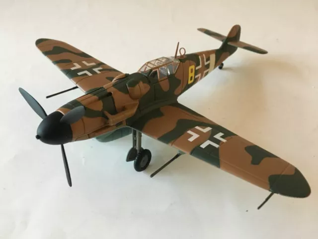 Franklin Mint Armour B11B599 Messerschmitt Bf 109 G-6 Gustav Jaune 8 1:48 98333