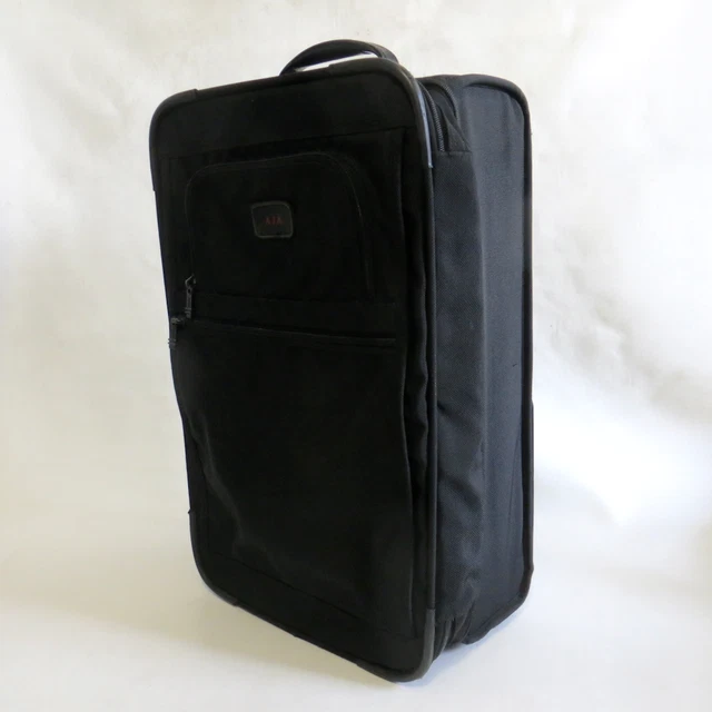 Black Tumi Alpha Expandable Wheeled Rolling Suitcase 3