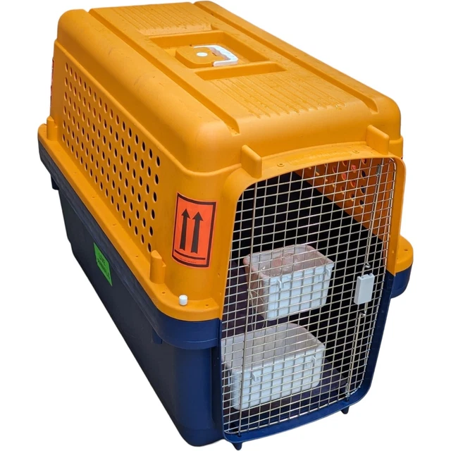 PET PALACE EXTRA Large IATA Approved Dog Crate 1150x665x850 Used once Immaculate £154.61