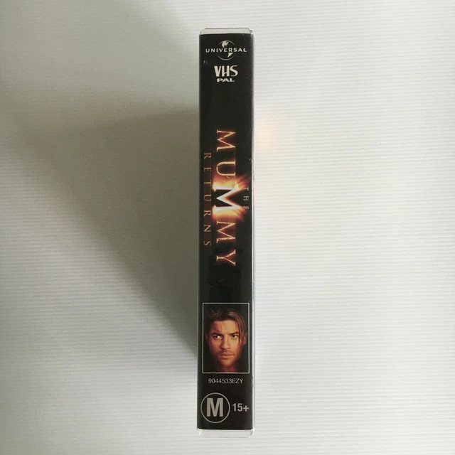 THE MUMMY RETURNS. PAL VHS Video Tape Brendan Fraser Rachel Weisz Ex ...