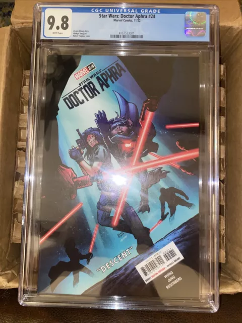 Star Wars Doctor Aphra #24 CGC 9.8 Cover A 1st Dark Seekers Marvel 2022
