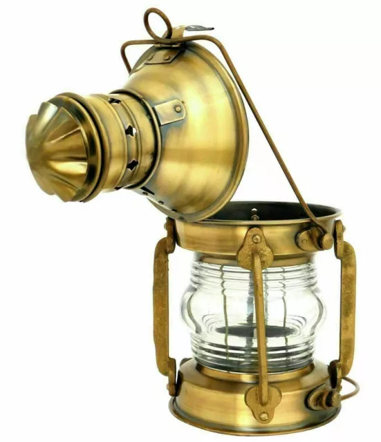 Lanterne de bateau antique ~ lampe de Table nautique lampe à huile Maritime...