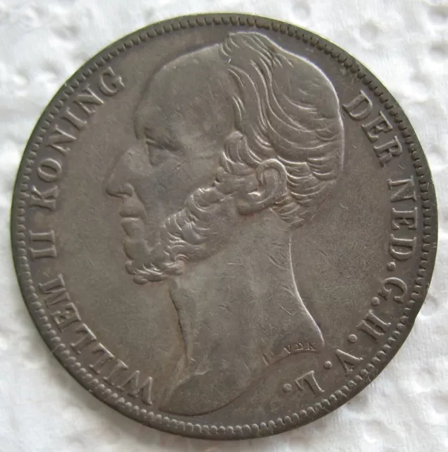 1847 Netherlands Silver Gulden