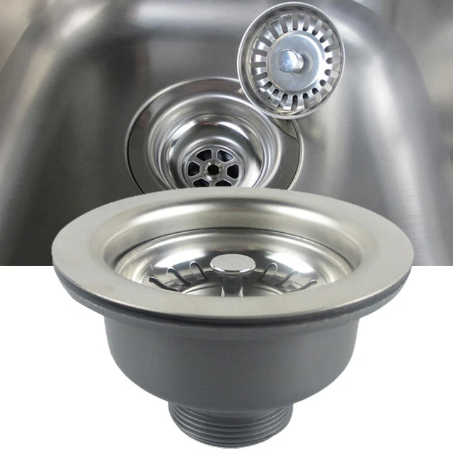 2 Grilles De Protection Pour évacuation Baignoire/douche - Acier Inoxydable - Diamètre 1,75 à 3"