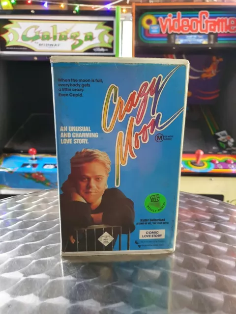 Crazy Moon - VHS Movie - Video Tape - Big Box Ex Rental - Clamshell RARE