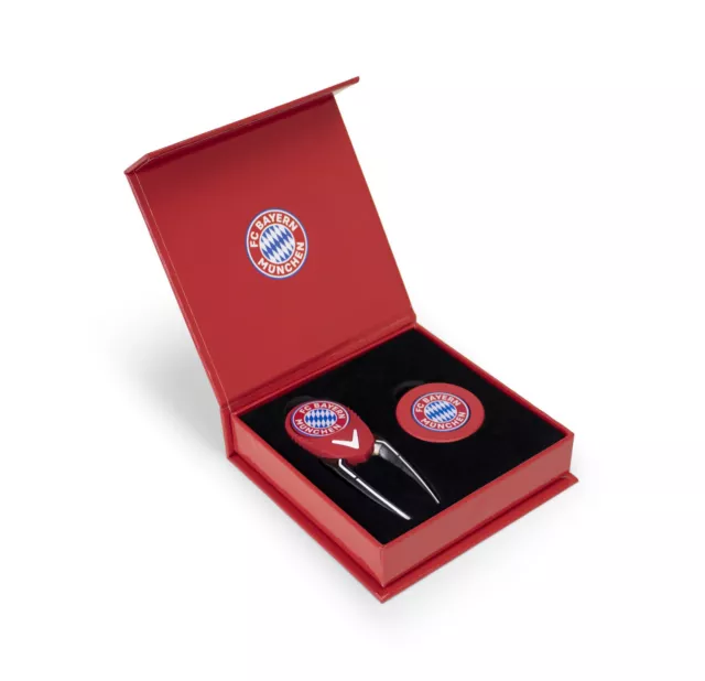 Callaway FC Bayern München Geschenke Box Pitchgabel + Ballmarker