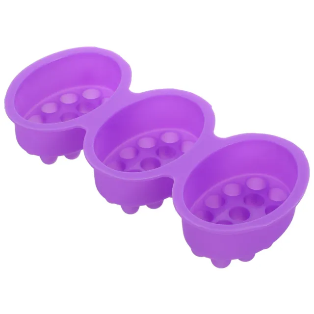 Silicone Oval Soap Mold - 4 Cavity DIY Soap Making Mold