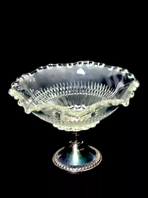 Vintage Sterling Silver Weighted Compote Bowl~Duchin Creation~Pedestal Dish