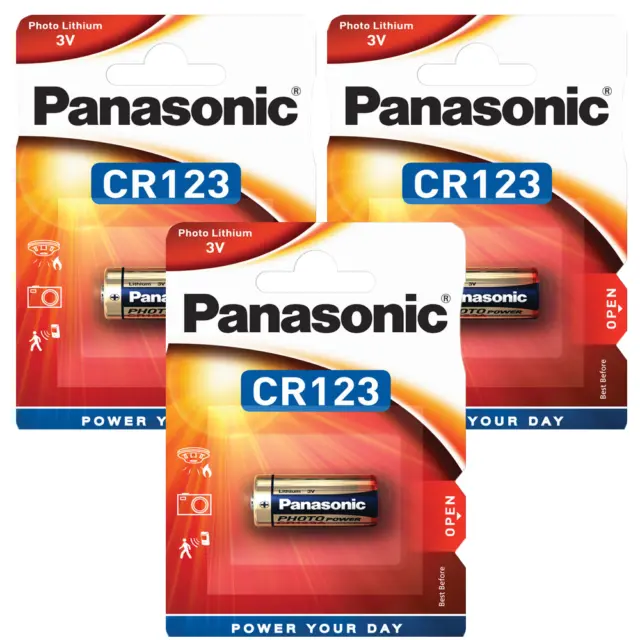 CR-2032/VCN, Pile bouton CR2032 Panasonic, 3V, 20mm