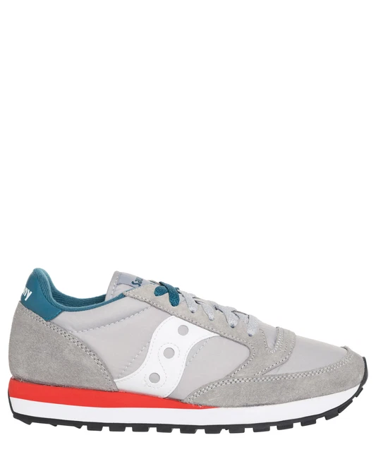 SAUCONY BASKET HOMME jazz S2044 618 daim logo Light Gray Grigio