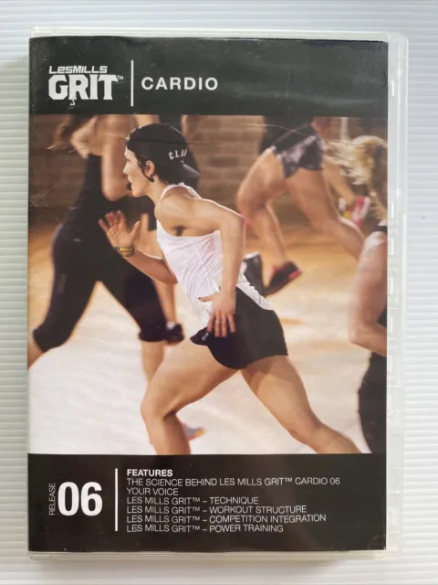 Dvd Cd Lesmills Grit Cardio 06
