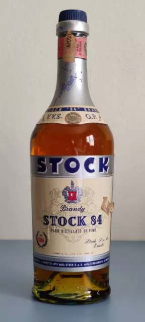 Stock 84 Brandy puro distillato di vino invecchiato 75cl 40% vol.