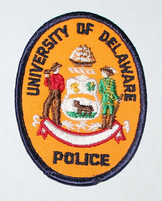 Old UNIVERSITY OF DELAWARE POLICE DE COLLEGE PD Vintage patch
