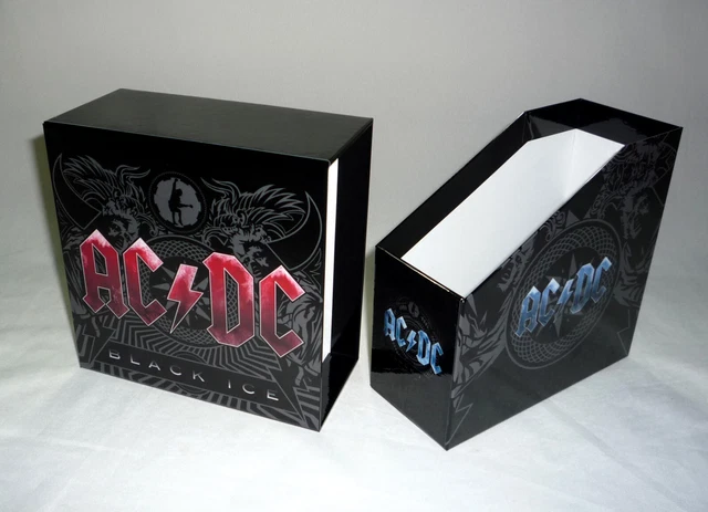 AC/DC-BLACK ICE EMPTY promo box for Japan mini lp,Jewelcase cd $105.00 ...