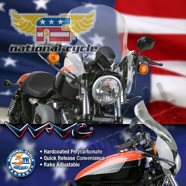 2005 Harley-Davidson FXDC Dyna Super Glide Custom Wave QR Quick Release Fairing