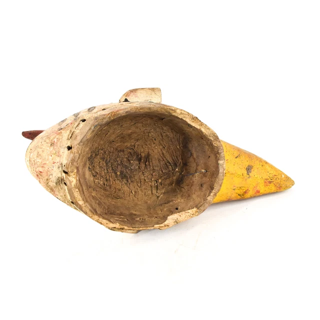 Yoruba Gelede Mask with Bird Face Nigeria 6