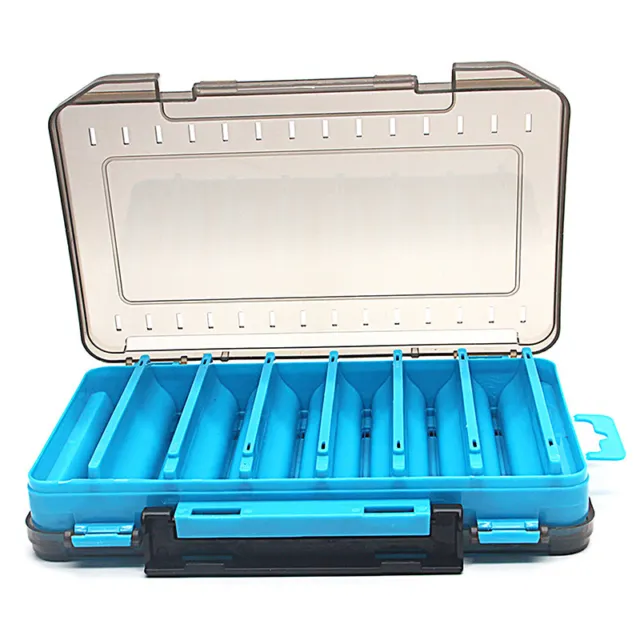 FISHING TACKLE BOX 14 Compartments Fishing Accessories Lure Hook Storage  C*xd $16.00 - PicClick AU
