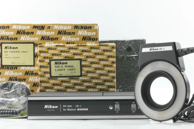 【Top MINT in Box】 Nikon LD-1 DC Power Unit Charger for Medical Nikkor SR-2 JAPAN