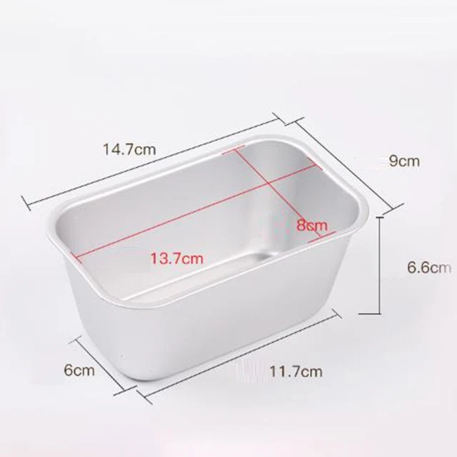 Robuste rechteckige Brotkuchenform Brotpfanne zum Backen von Toast und Schneekuc 2