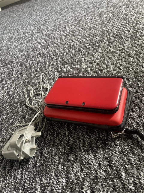 Nintendo 3DS XL Red and Black Handheld System