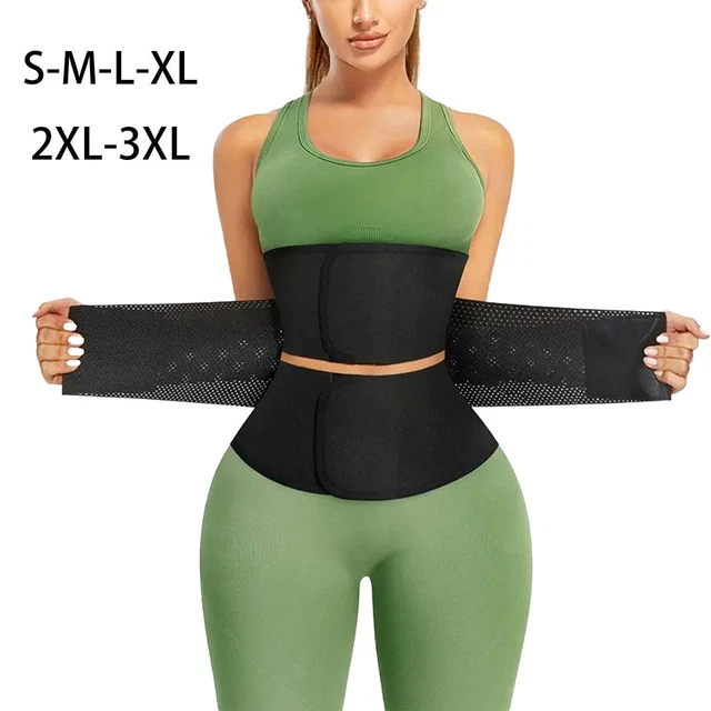 WAIST TRAINER BELT Waist Cincher Tummy Wrap for Exercise Working Out