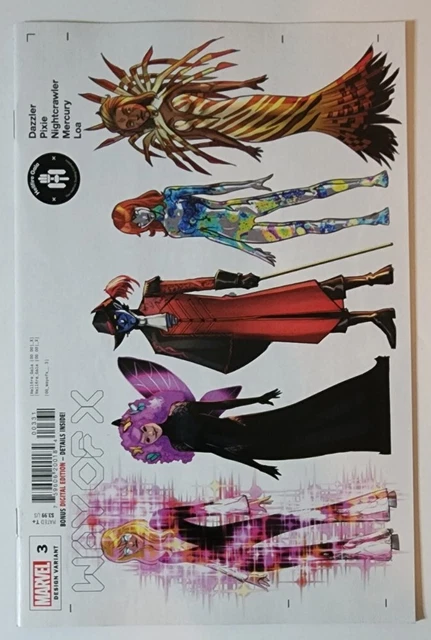 Way Of X #3 C Quinn Design Variant Marvel Comics 2021