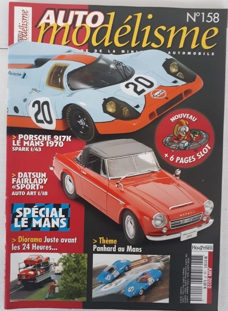 Revue De Modélisme Auto N°6 - Sujets : Protos Fangio, Marsh Models, Le Mans-Dakar, Porsche 935 K3