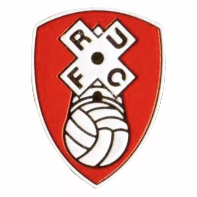 New Rotherham United FC Football Crest Enamel Pin Badge, The Millers Crest Badge