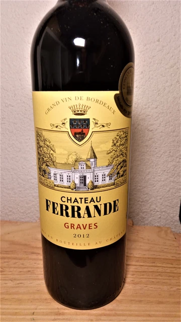 Graves . Chateau Ferrande 2012 . Gold Medal Mondial 2014