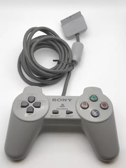 OEM Sony Playstation 1 PS1 Wired Controller Official Authentic Clean Work Well 2