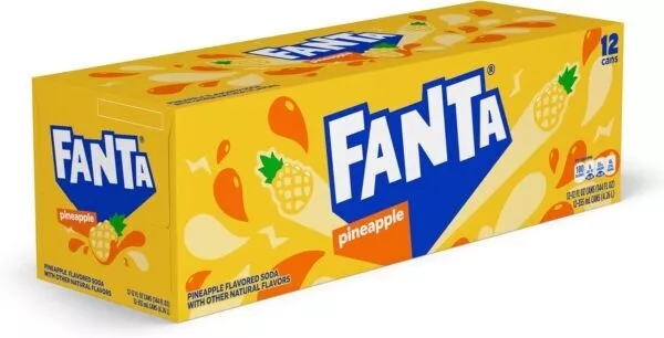 Fanta USA Pineapple  ( 24 x 0,355 Liter Dosen) 2