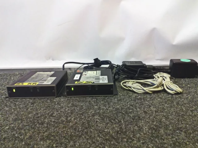 Fiberlink Csi 7220 + 7221 Verre Faser Emetteur Récepteur Jh