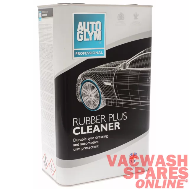 Autoglym Rubber Plus Cleaner 5Litre - Professional - Brush On Tyre High Shine