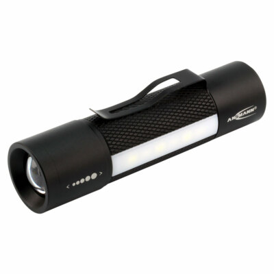 ANSMANN Ansmann m200f led torcia tascabile con clip per cintura cinturino a batteria 