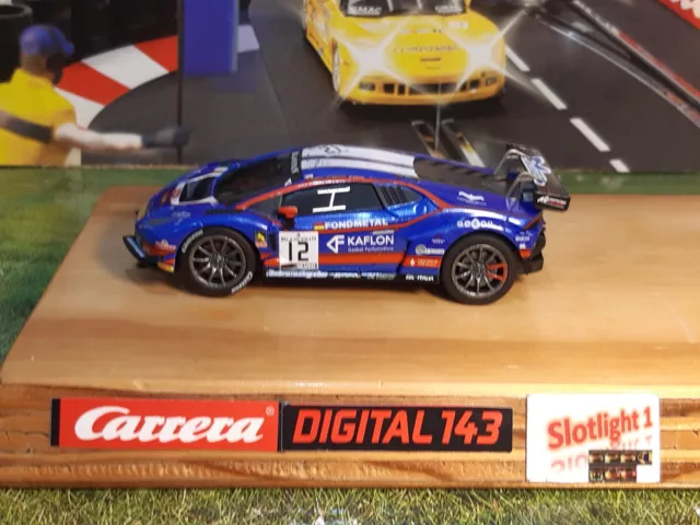 Carrera Digital 143 Lamborghini Nr.12 Tuning: Rennmotor Haftreifen Magnet SMD