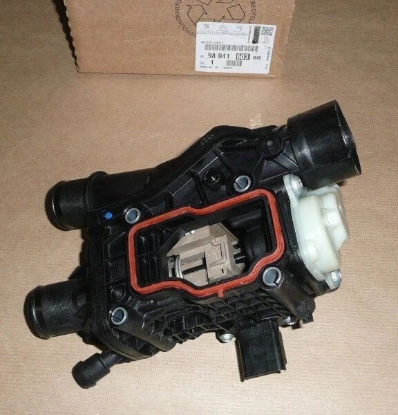 Boîtier De Thermostat 9804160380 Compatible Citroën C5 III, C4, Peugeot 308 508, Ford, Opel - Ensemble Thermostat Complet Avec Joint