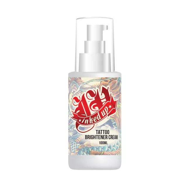 Inked Up Tattoo Brightener Cream – Instantly Revives Faded Tattoo Brightens