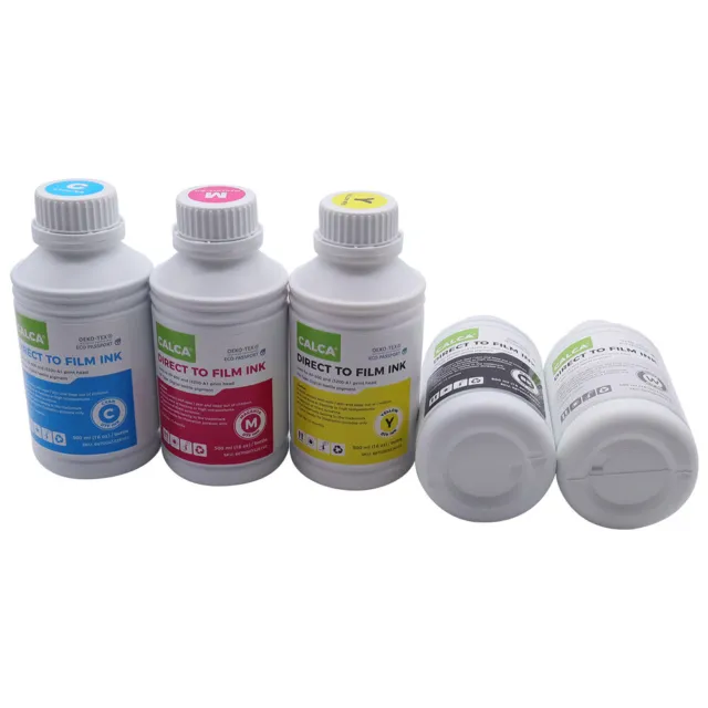 US Direct to Transfer Film Ink for Epson Printheads 500ml Water-based DTF Inks