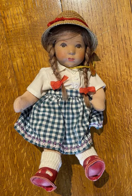 Käthe Kruse Puppe 26cm Mimerle 80er Jahre unbespielt