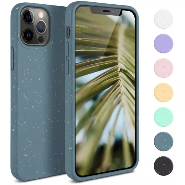 Nachhaltige Handy Hülle für Apple iPhone 12 Pro Max Case Cover Slim Schutzhülle