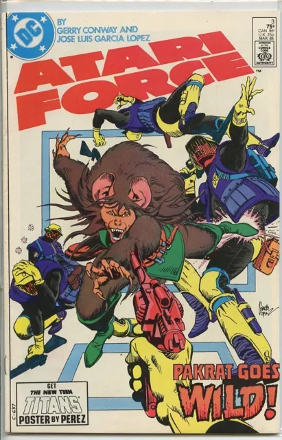 Atari Force 1984 series # 3 fine comic book