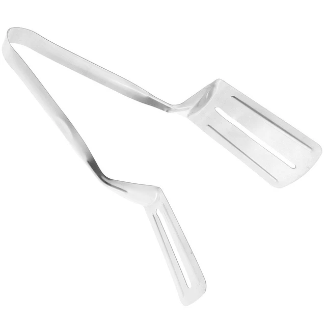 Nonstick Spatula Turner Stainless Steel Kitchen Utensils Serving Tongs