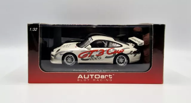 Autoart Racing Porsche 911 Gt3 Promo Cup Typ 997 Scalextric Slot Car E128