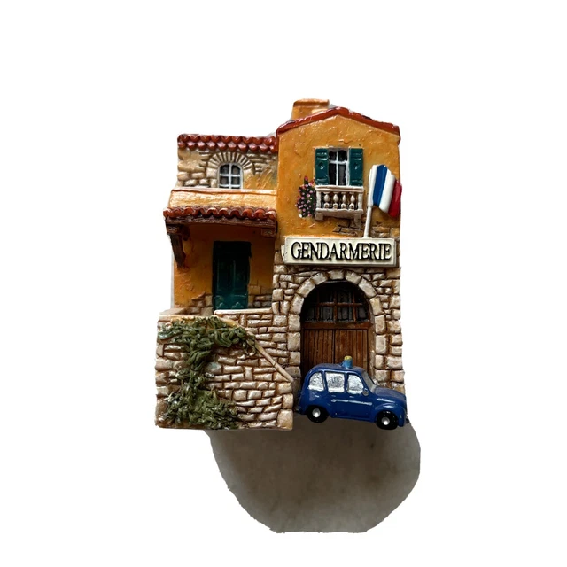 NIB J Carlton Gault French Miniature Provence Building Gendarmerie PoliceStation