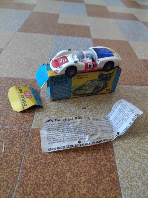 Corgi Toys PORSCHE CARRERA 6 (D'occasion) à Oberriet SG pour CHF 49