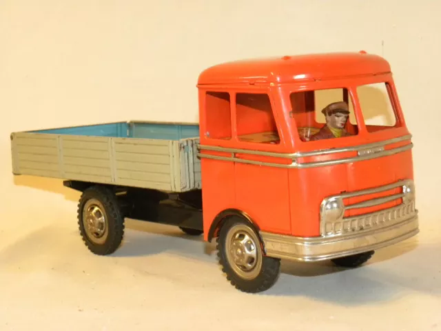 Jouet Ancien Tole Camion Benne Basculante Vintage Tin Toy Truck Lkw Goso Arnold